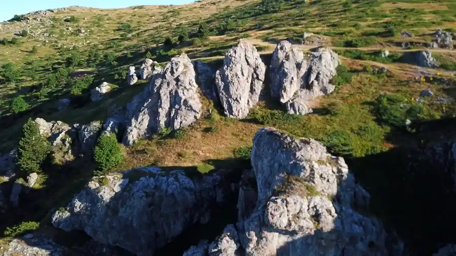 Тракийски рудници под вр.Курт Хисар